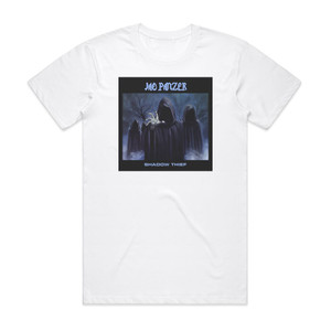 Jag Panzer Shadow Thief Album Cover T-Shirt White Jag Panzer Shadow Thief Album Cover T-Shirt White
