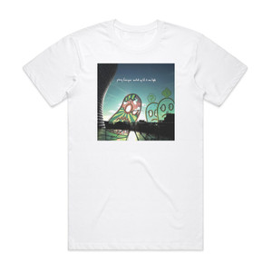 Johnny Foreigner Waited Up Til It Was Light Album Cover T-Shirt White Johnny Foreigner Waited Up Til It Was Light Album Cover T-Shirt White