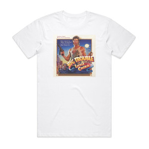 John Carpenter Big Trouble In Little China Album Cover T-Shirt White