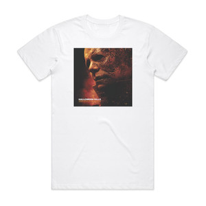 John Carpenter Halloween Kills Album Cover T-Shirt White John Carpenter Halloween Kills Album Cover T-Shirt White