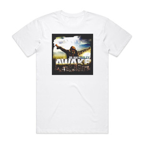 Julian Marley Awake Album Cover T-Shirt White