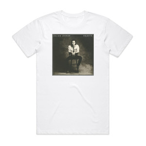 Julian Lennon Valotte Album Cover T-Shirt White Julian Lennon Valotte Album Cover T-Shirt White