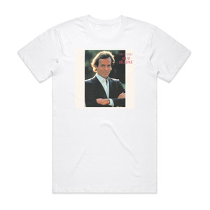 Julio Iglesias Emociones Album Cover T-Shirt White Julio Iglesias Emociones Album Cover T-Shirt White