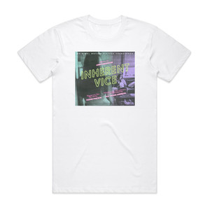 Jonny Greenwood Inherent Vice Album Cover T-Shirt White Jonny Greenwood Inherent Vice Album Cover T-Shirt White
