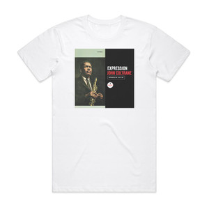 John Coltrane Expression Album Cover T-Shirt White
