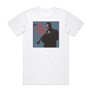 John Coltrane My Favourite Things Album Cover T-Shirt White John Coltrane My Favourite Things Album Cover T-Shirt White