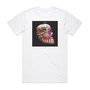 James La Petite Mort Album Cover T-Shirt White James La Petite Mort Album Cover T-Shirt White