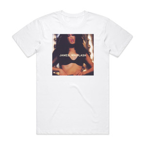 James Whiplash Album Cover T-Shirt White James Whiplash Album Cover T-Shirt White