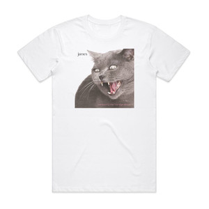 James The Morning After The Night Before Album Cover T-Shirt White James The Morning After The Night Before Album Cover T-Shirt White