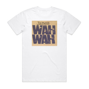 James Wah Wah Album Cover T-Shirt White James Wah Wah Album Cover T-Shirt White