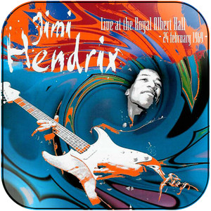 Jimi Hendrix Live At The Royal Albert Hall Album Cover Sticker Jimi Hendrix Live At The Royal Albert Hall Album Cover Sticker