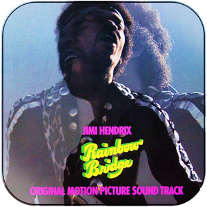 Jimi Hendrix Rainbow Bridge-1 Album Cover Sticker Jimi Hendrix Rainbow Bridge-1 Album Cover Sticker