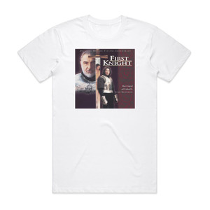 Jerry Goldsmith First Knight Album Cover T-Shirt White Jerry Goldsmith First Knight Album Cover T-Shirt White
