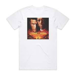 Jerry Goldsmith The Sum Of All Fears Album Cover T-Shirt White Jerry Goldsmith The Sum Of All Fears Album Cover T-Shirt White