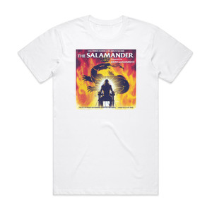 Jerry Goldsmith The Salamander Album Cover T-Shirt White Jerry Goldsmith The Salamander Album Cover T-Shirt White