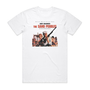 Jerry Goldsmith The Sand Pebbles Album Cover T-Shirt White Jerry Goldsmith The Sand Pebbles Album Cover T-Shirt White