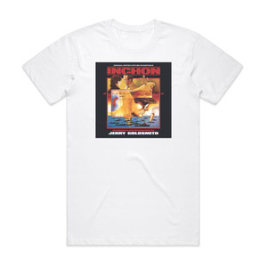 Jerry Goldsmith Inchon Album Cover T-Shirt White Jerry Goldsmith Inchon Album Cover T-Shirt White