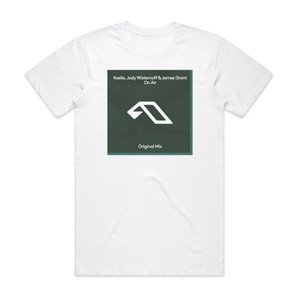 James Grant On Air Album Cover T-Shirt White James Grant On Air Album Cover T-Shirt White