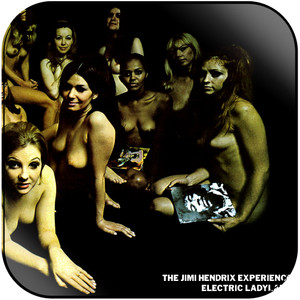 The Jimi Hendrix Experience Electric Ladyland-4 Album Cover Sticker The Jimi Hendrix Experience Electric Ladyland-4 Album Cover Sticker