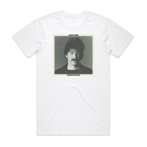 John Prine Bruised Orange Album Cover T-Shirt White John Prine Bruised Orange Album Cover T-Shirt White