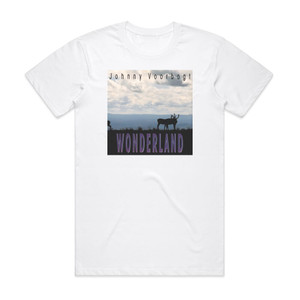 Johnny Voorbogt Wonderland Album Cover T-Shirt White Johnny Voorbogt Wonderland Album Cover T-Shirt White