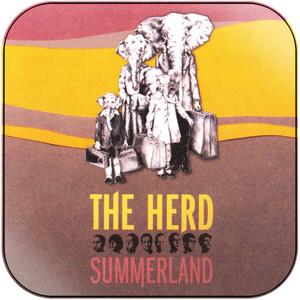 The Herd Summerland Album Cover Sticker The Herd Summerland Album Cover Sticker