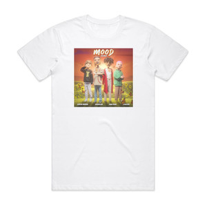 J Balvin Mood Remix Album Cover T-Shirt White J Balvin Mood Remix Album Cover T-Shirt White
