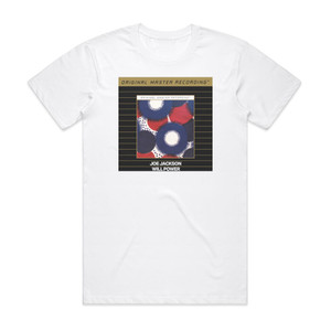 Joe Jackson Will Power Album Cover T-Shirt White Joe Jackson Will Power Album Cover T-Shirt White