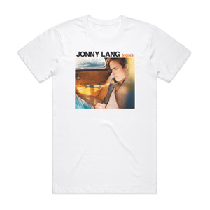 Jonny Lang Signs Album Cover T-Shirt White