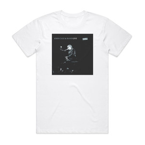 John Cale Live At Rockpalast Album Cover T-Shirt White John Cale Live At Rockpalast Album Cover T-Shirt White