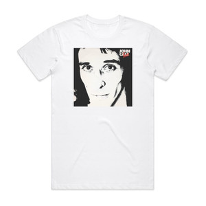 John Cale Fear Album Cover T-Shirt White John Cale Fear Album Cover T-Shirt White