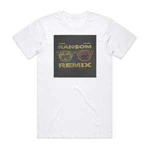 Juice WRLD Ransom Remix Album Cover T-Shirt White Juice WRLD Ransom Remix Album Cover T-Shirt White