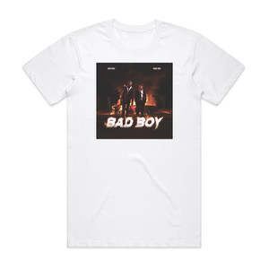 Juice WRLD Bad Boy Album Cover T-Shirt White Juice WRLD Bad Boy Album Cover T-Shirt White
