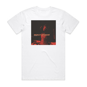 Juice WRLD Molly Savage Album Cover T-Shirt White Juice WRLD Molly Savage Album Cover T-Shirt White