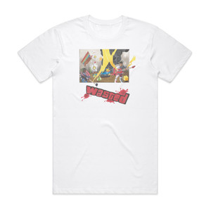 Juice WRLD Wasted Album Cover T-Shirt White Juice WRLD Wasted Album Cover T-Shirt White