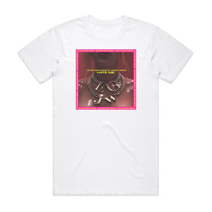 Juice WRLD Hate Me Snakehips Remix Album Cover T-Shirt White Juice WRLD Hate Me Snakehips Remix Album Cover T-Shirt White