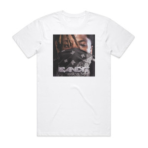 Juice WRLD Bandit Album Cover T-Shirt White Juice WRLD Bandit Album Cover T-Shirt White