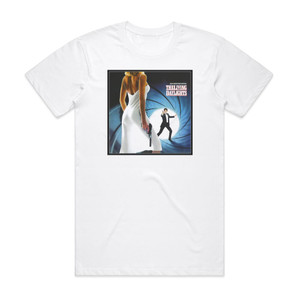 John Barry The Living Daylights 1 Album Cover T-Shirt White John Barry The Living Daylights 1 Album Cover T-Shirt White