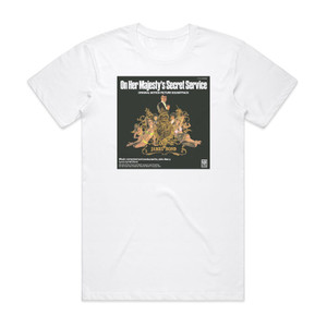John Barry On Her Majestys Secret Service Album Cover T-Shirt White