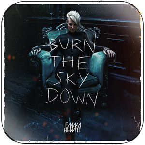 Emma Hewitt Burn The Sky Down Album Cover Sticker Emma Hewitt Burn The Sky Down Album Cover Sticker