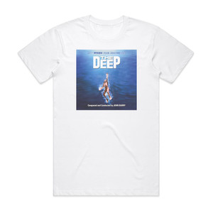 John Barry The Deep Album Cover T-Shirt White John Barry The Deep Album Cover T-Shirt White