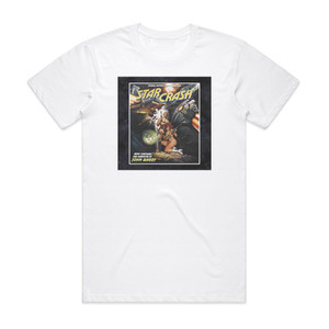 John Barry Starcrash Album Cover T-Shirt White John Barry Starcrash Album Cover T-Shirt White