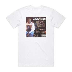 Jay-Z Unplugged Album Cover T-Shirt White Jay-Z Unplugged Album Cover T-Shirt White