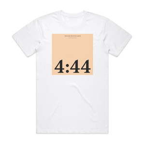 Jay-Z 444 Album Cover T-Shirt White Jay-Z 444 Album Cover T-Shirt White