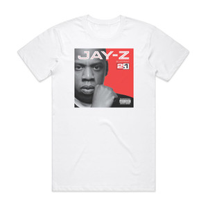 Jay-Z Blueprint 21 Album Cover T-Shirt White