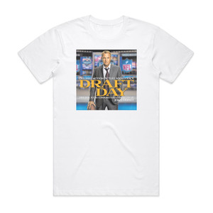 John Debney Draft Day Original Motion Picture Soundtrack Album Cover T-Shirt White