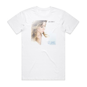 Julie Zenatti Les Amis Album Cover T-Shirt White Julie Zenatti Les Amis Album Cover T-Shirt White