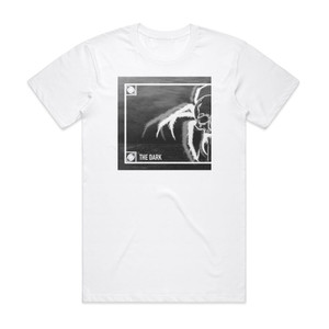 Jared Dines The Dark Album Cover T-Shirt White Jared Dines The Dark Album Cover T-Shirt White