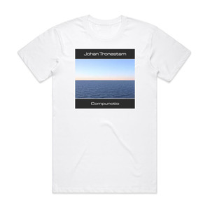 Johan Tronestam Compunctio Album Cover T-Shirt White Johan Tronestam Compunctio Album Cover T-Shirt White
