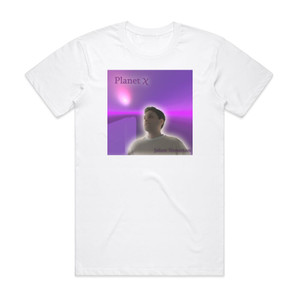 Johan Tronestam Planet X Album Cover T-Shirt White Johan Tronestam Planet X Album Cover T-Shirt White